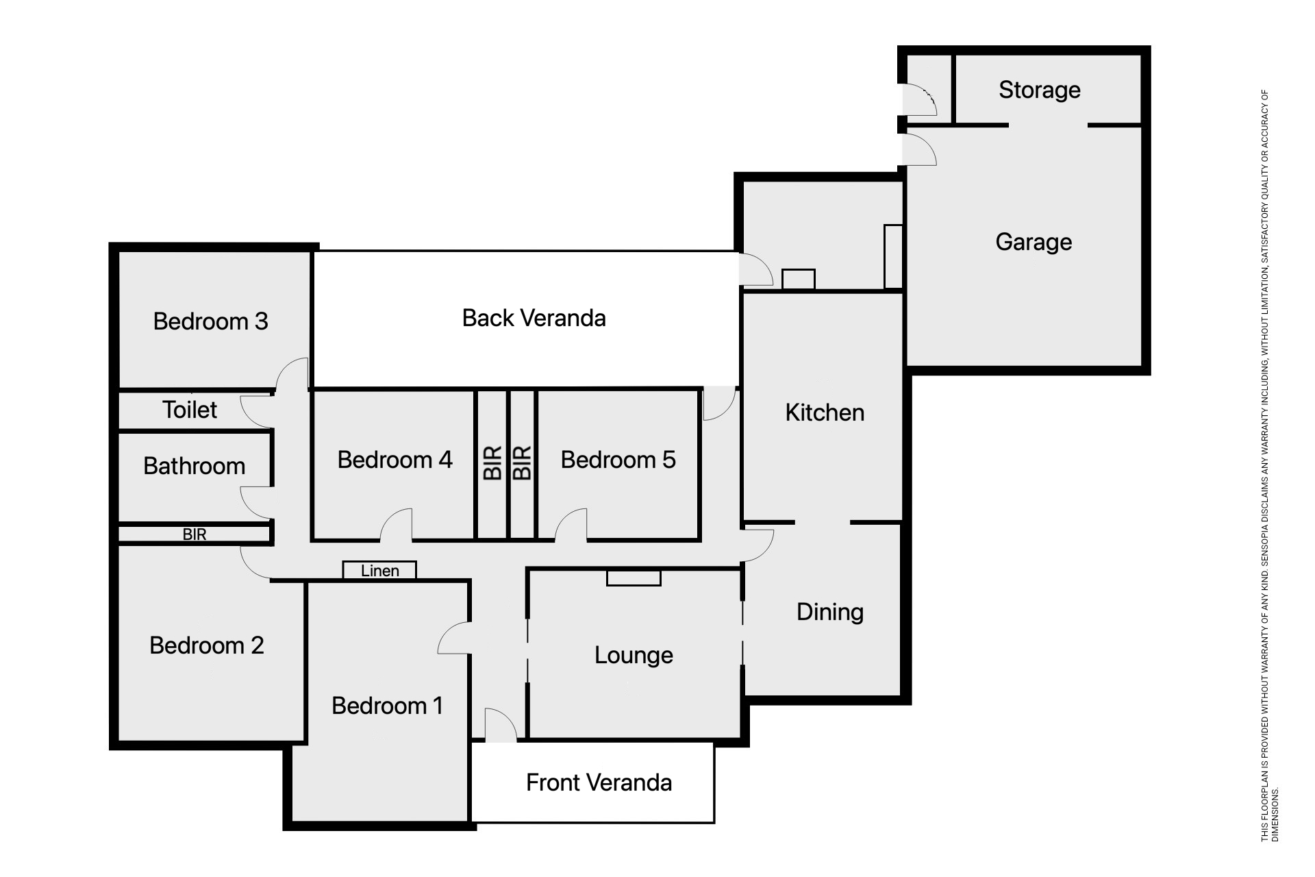 5-bedroom house at 43 Devereux Street, Warracknabeal, VIC 3393, Yarriambiack, Victoria