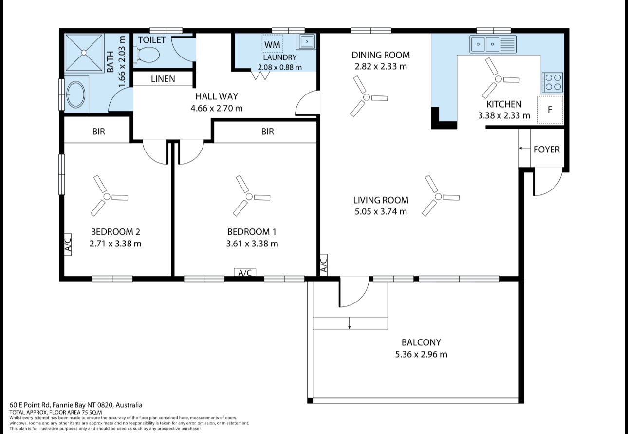 2-bedroom unit at 15/60 East Point Road, Fannie Bay, NT 0820, Darwin, Northern Territory