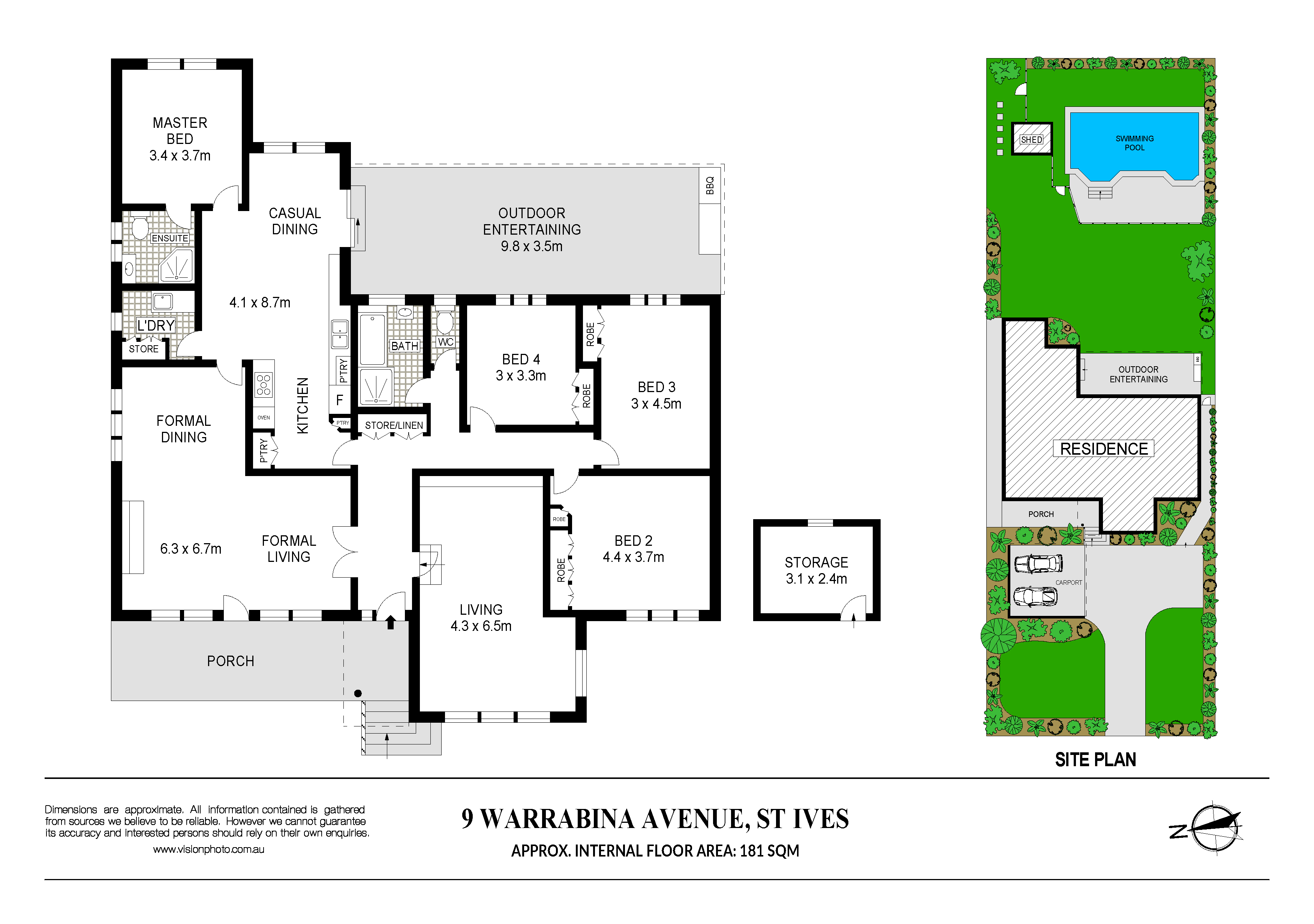 4-bedroom house at 9 Warrabina Avenue, St Ives, NSW 2075, Ku-Ring-Gai, New South Wales