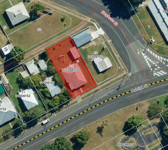 Floor plan for 4-bedroom house at 25 RALEIGH STREET, Dimbulah QLD 4872, Mareeba, Queensland