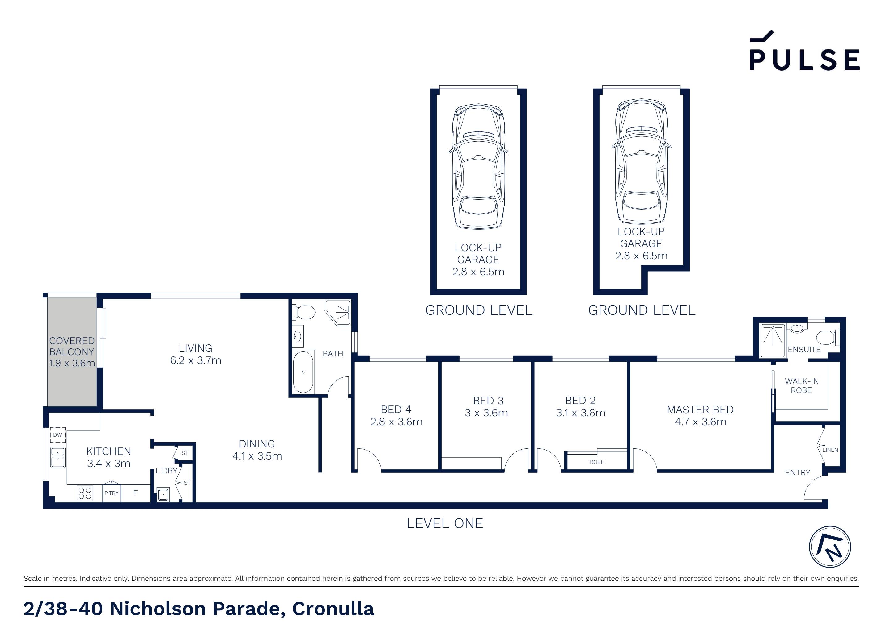 4-bedroom unit at 2/38-40 Nicholson Parade, Cronulla, NSW 2230, , New South Wales
