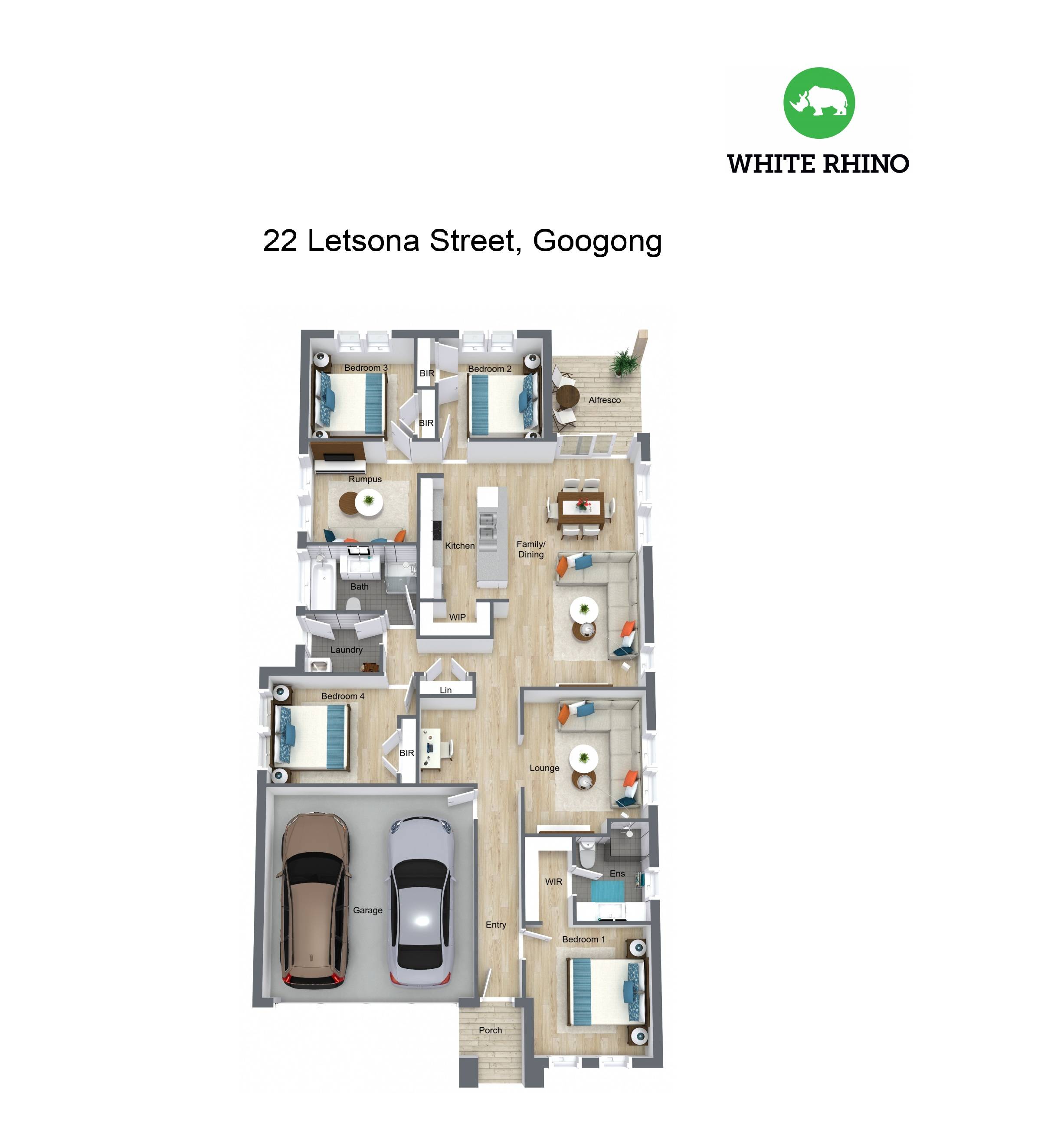 4-bedroom house at 22 Letsona Street, Googong, NSW 2620, Queanbeyan-Palerang, New South Wales