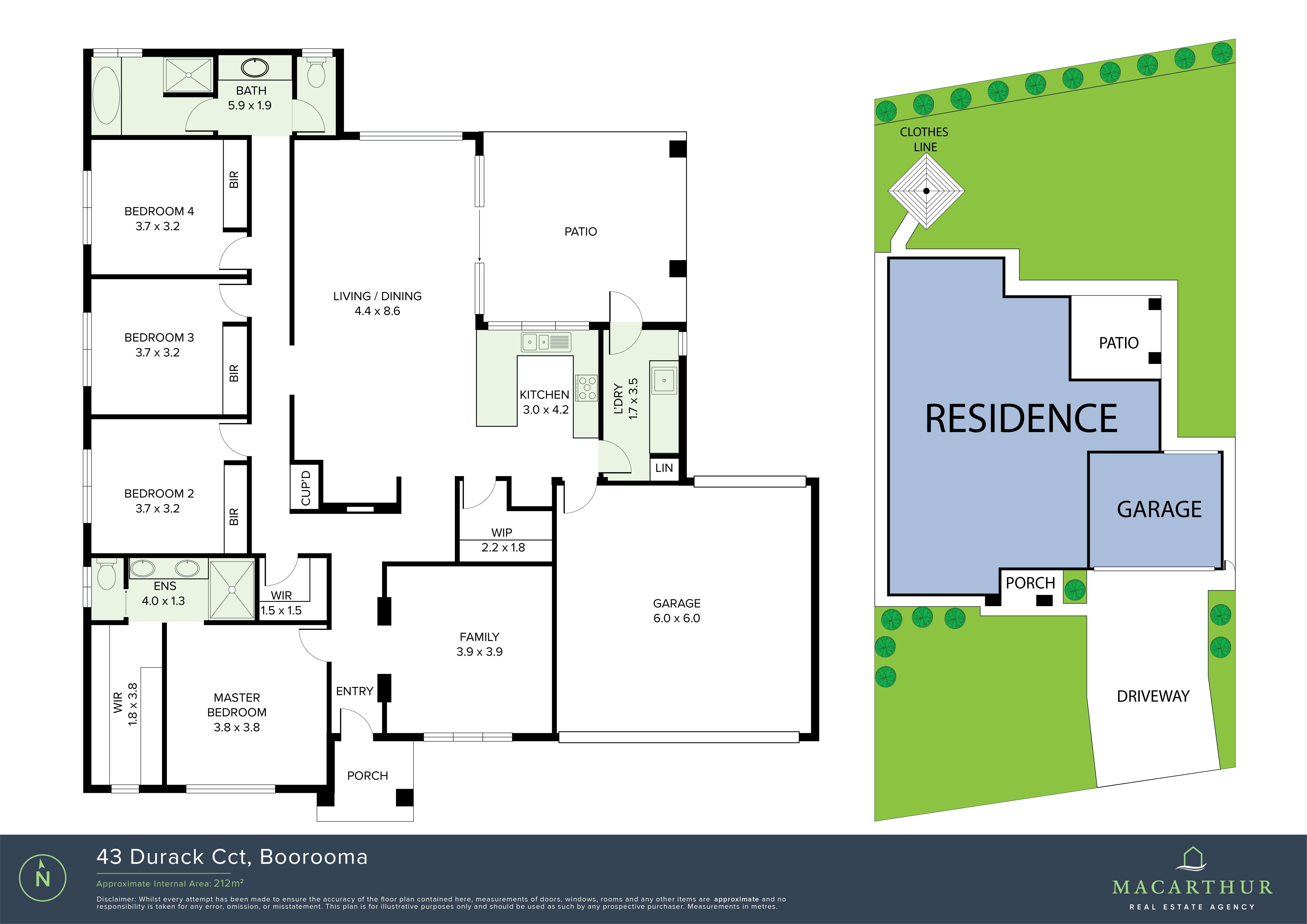 4-bedroom house at 43 Durack Circuit, Boorooma, NSW 2650, Wagga Wagga, New South Wales