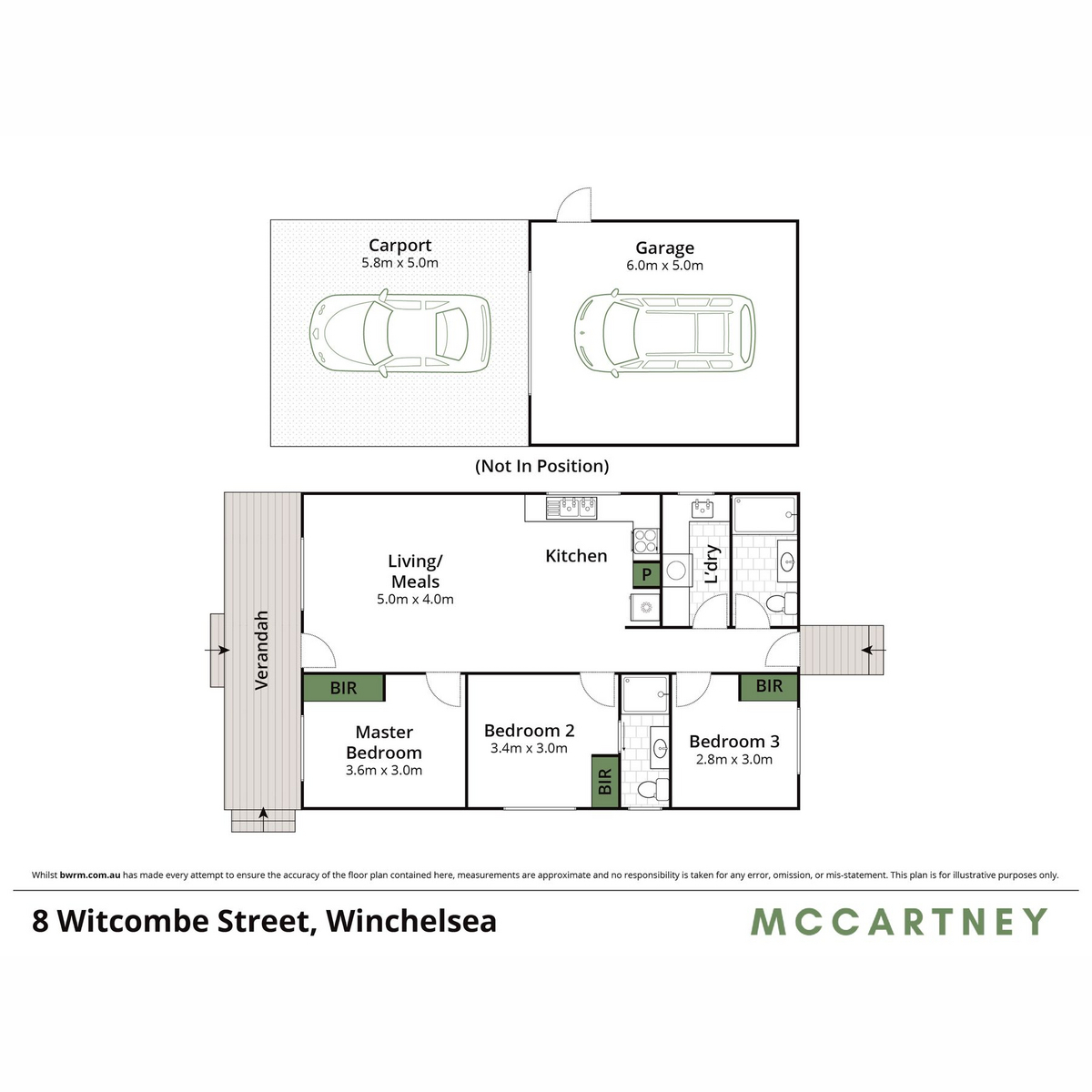 3-bedroom house at 8 Witcombe Street, Winchelsea, VIC 3241, Surf Coast, Victoria