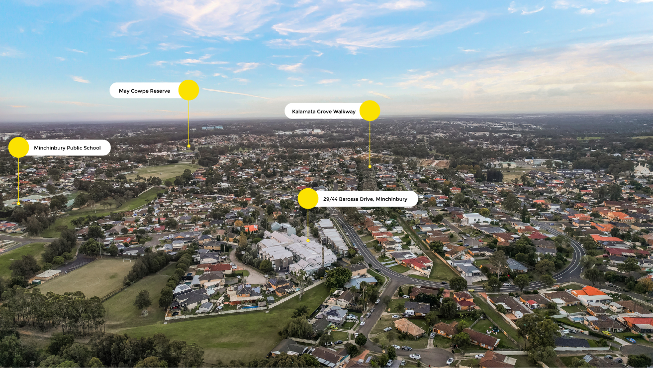 3-bedroom unit at 29/44 Barossa Drive, Minchinbury, NSW 2770, Blacktown, New South Wales