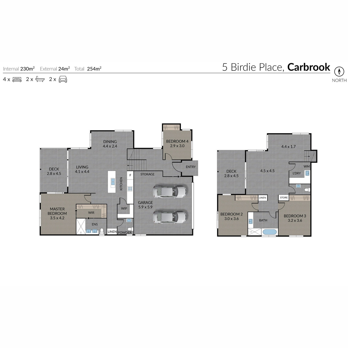 4-bedroom house at 5 Birdie Place, Carbrook, Qld, 4130, Logan, Queensland