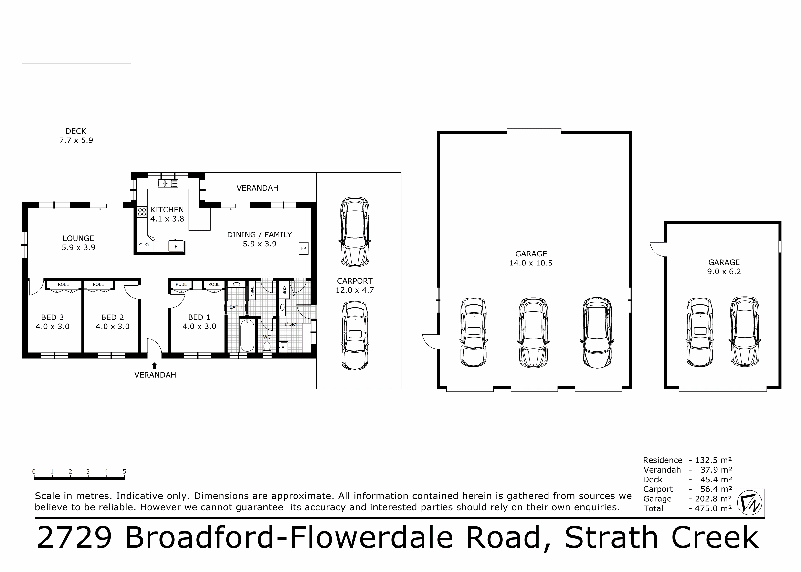 3-bedroom house at 2729 Broadford-Flowerdale Road, Strath Creek, VIC 3658, Murrindindi, Victoria