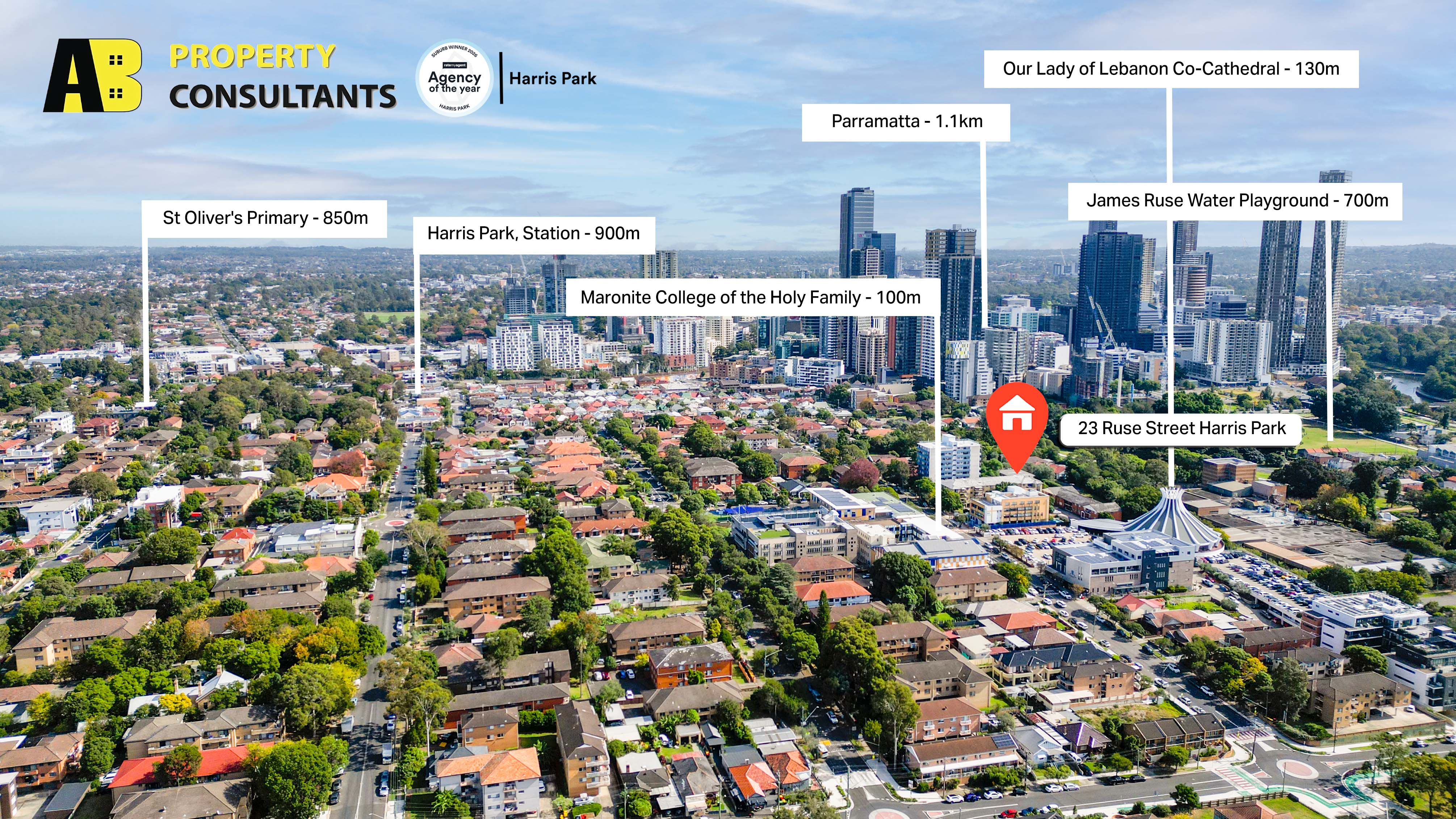 2-bedroom unit at 3 23 RUSE STREET, HARRIS PARK NSW 2150, Parramatta, New South Wales
