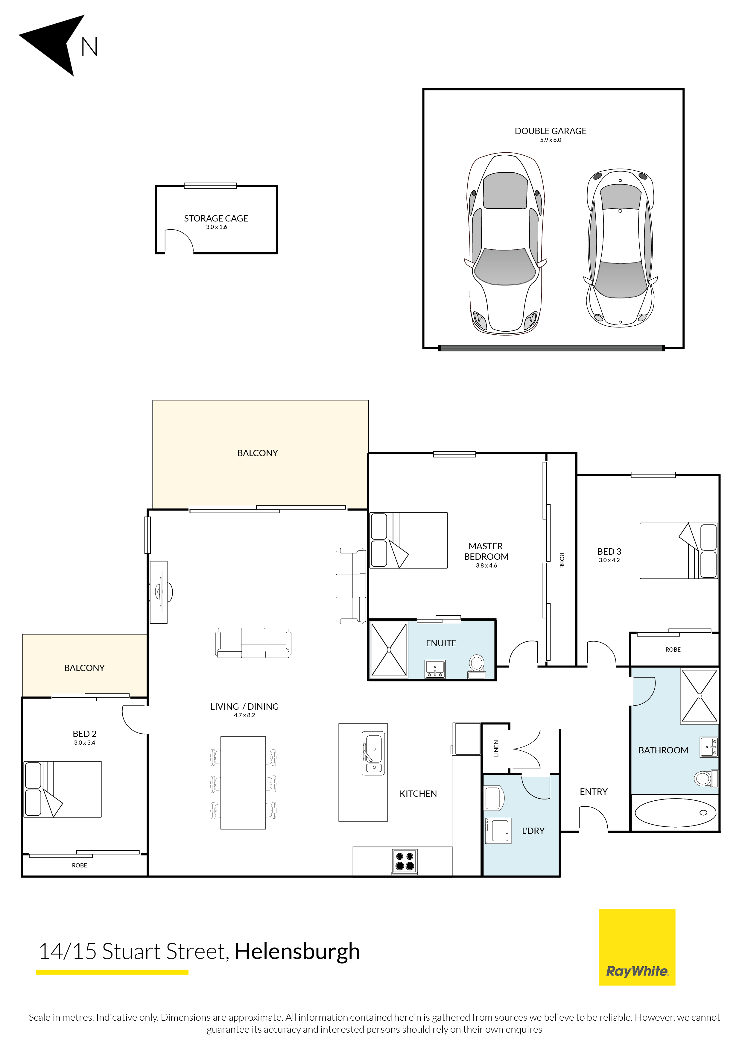 3-bedroom unit at 14/15 Stuart Street, Helensburgh, NSW 2508, , New South Wales