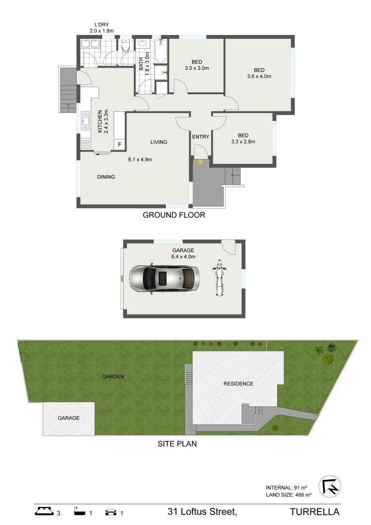 3-bedroom house at 31 Loftus Street, Turrella, NSW 2205, , New South Wales