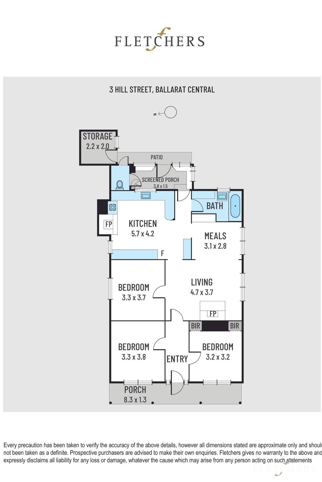 3-bedroom house at 3 Hill Street, Ballarat Central, VIC 3350, Ballarat, Victoria