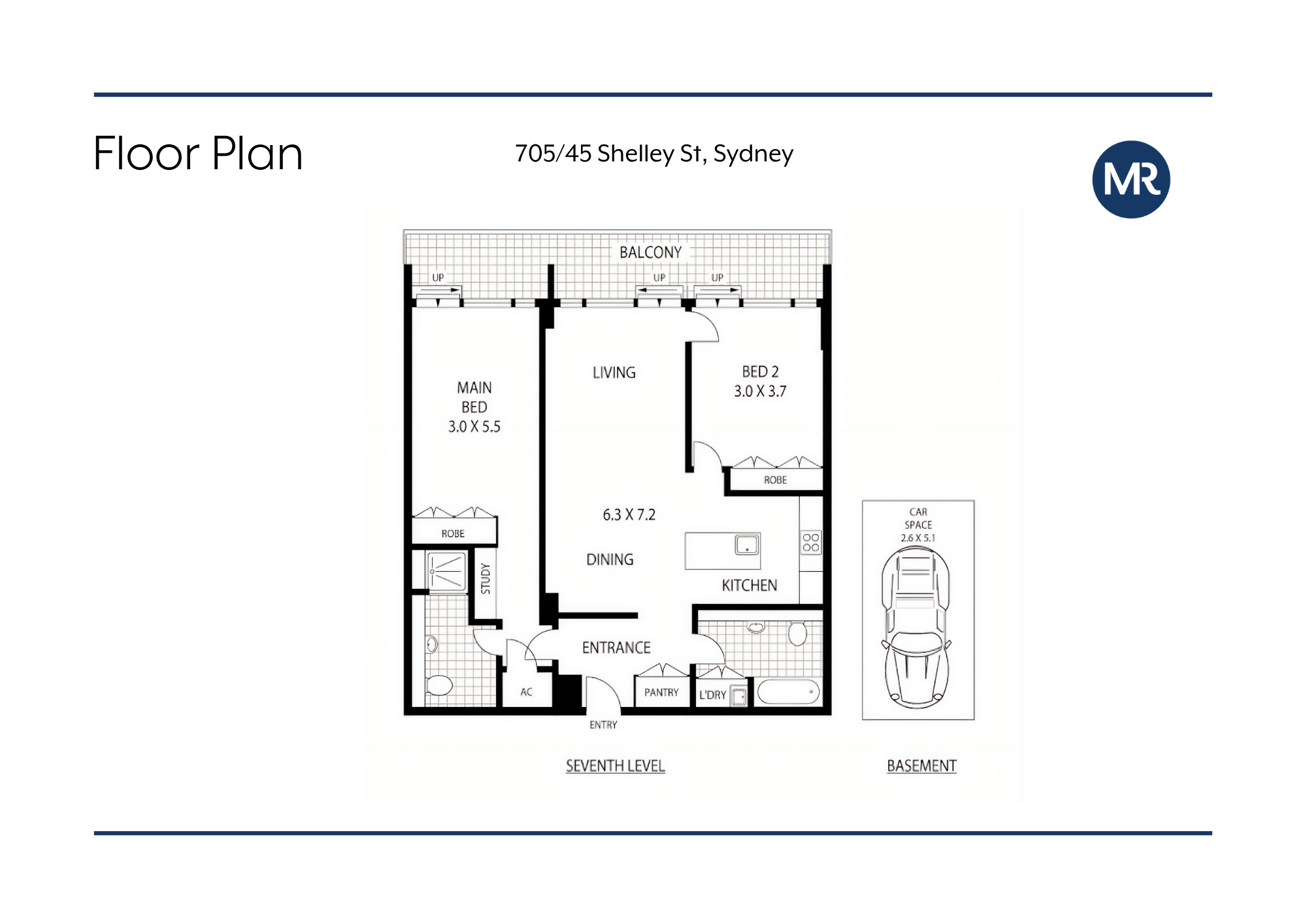 2-bedroom unit at 705/45 Shelley Street, Sydney, Nsw, 2000, Sydney, New South Wales