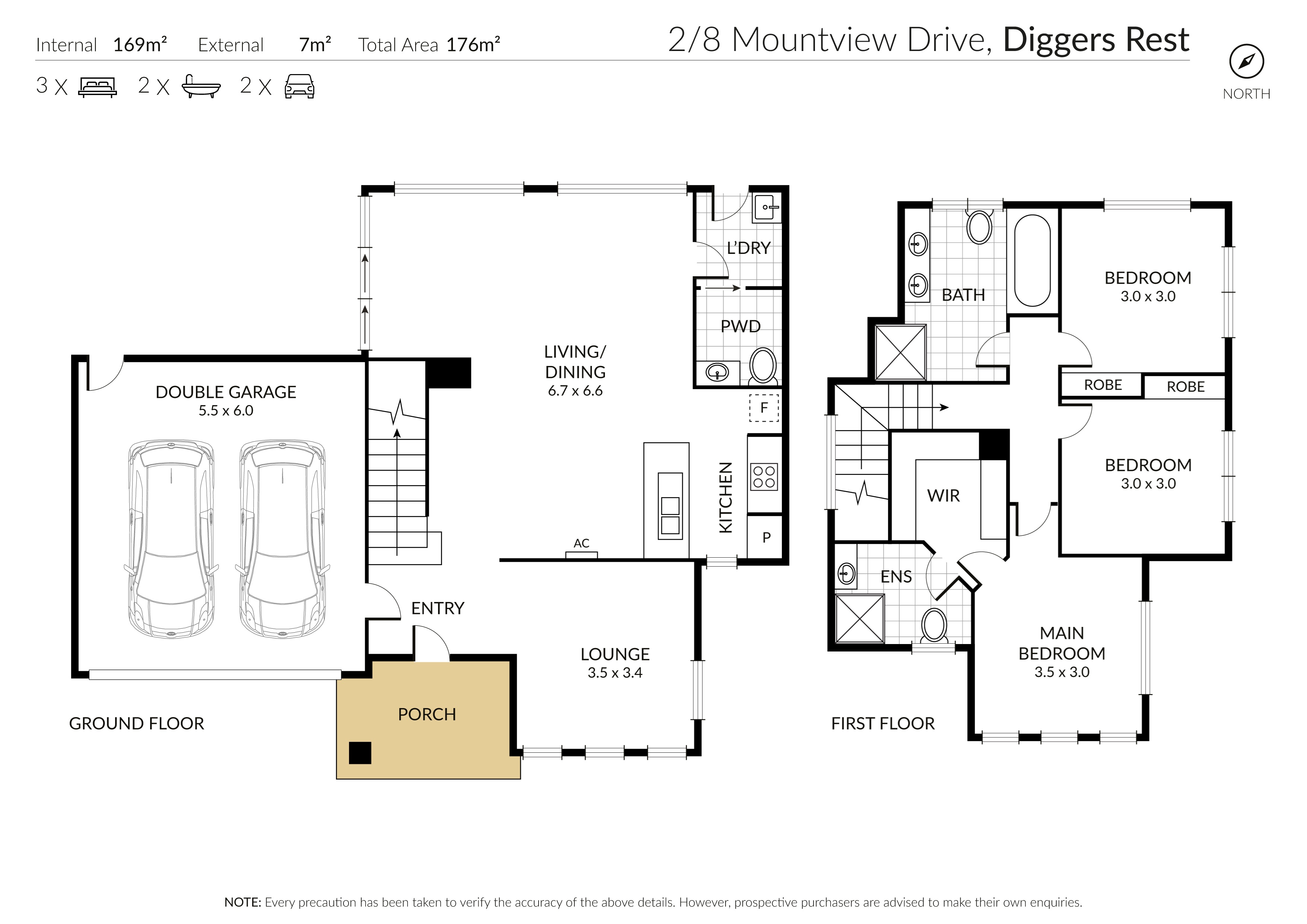 3-bedroom unit at 2 8 MOUNTVIEW DRIVE, DIGGERS REST VIC 3427, Melton, Victoria