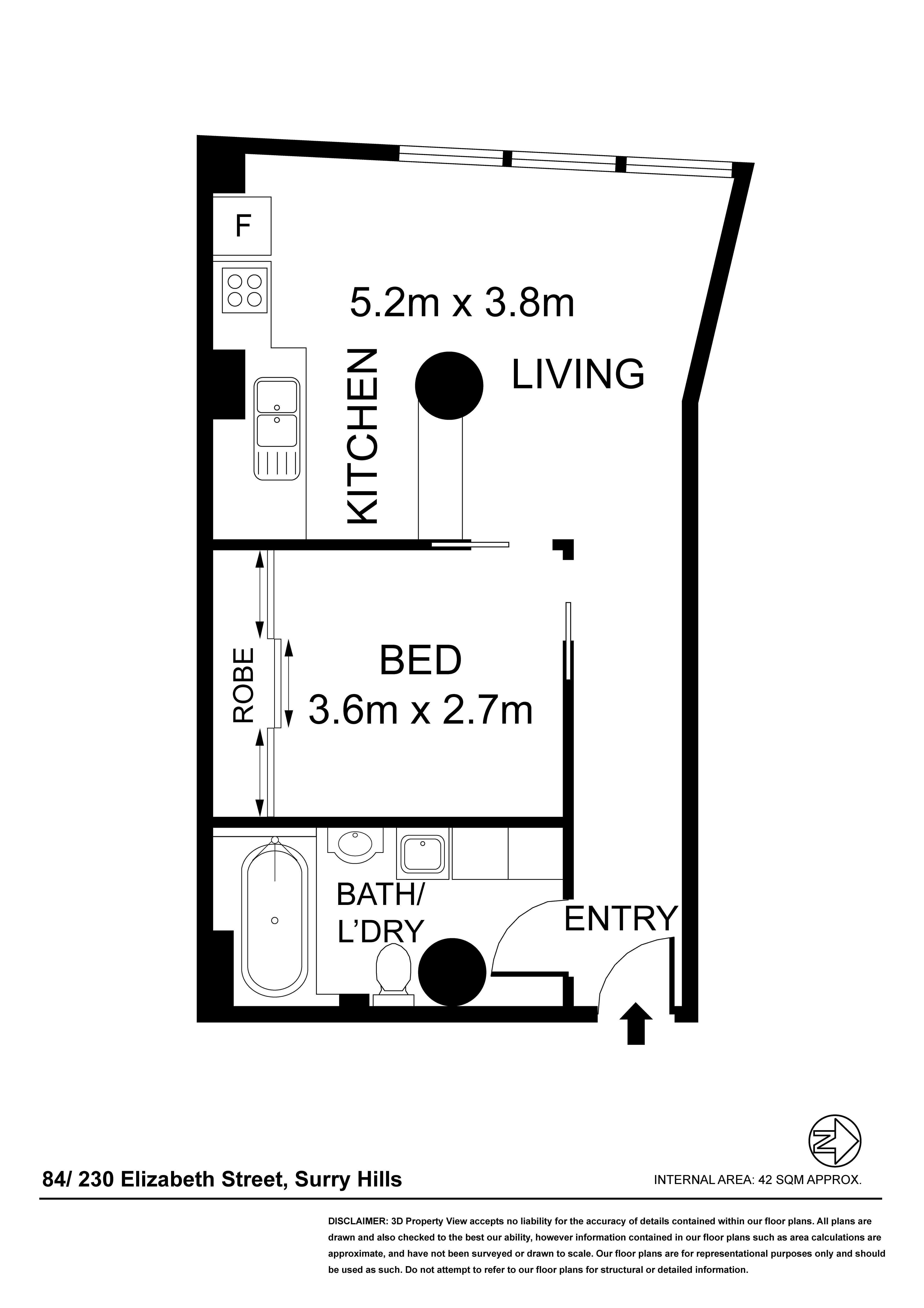 1-bedroom unit at ELIZABETH HOUSE 84 230 ELIZABETH STREET, SURRY HILLS NSW 2010, , New South Wales