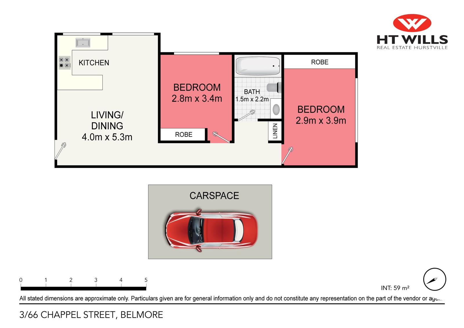 2-bedroom unit at 3/66 Chapel Street, Belmore, NSW 2192, Canterbury-Bankstown, New South Wales