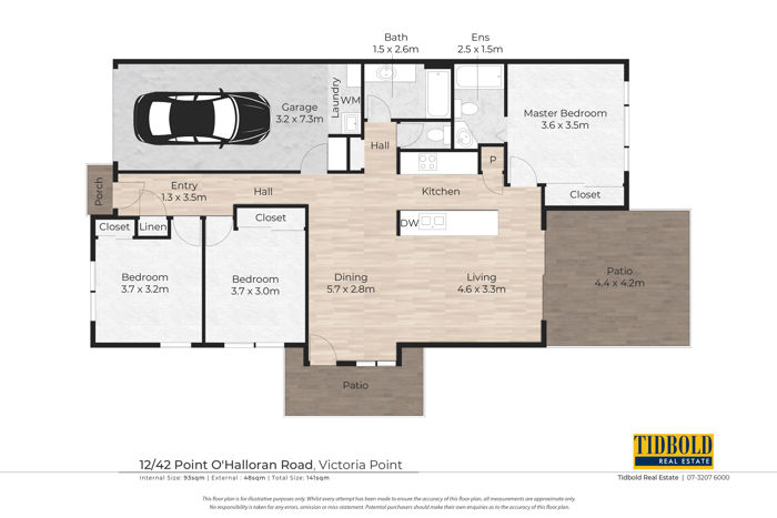 3-bedroom unit at 12/42 Point O'Halloran Road, Victoria Point, QLD 4165, Redland, Queensland