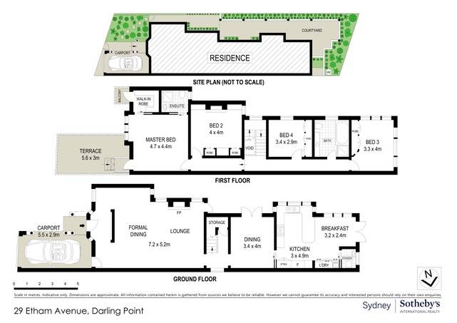 4-bedroom house at 29 Etham Avenue, Darling Point, NSW 2027, Woollahra, New South Wales