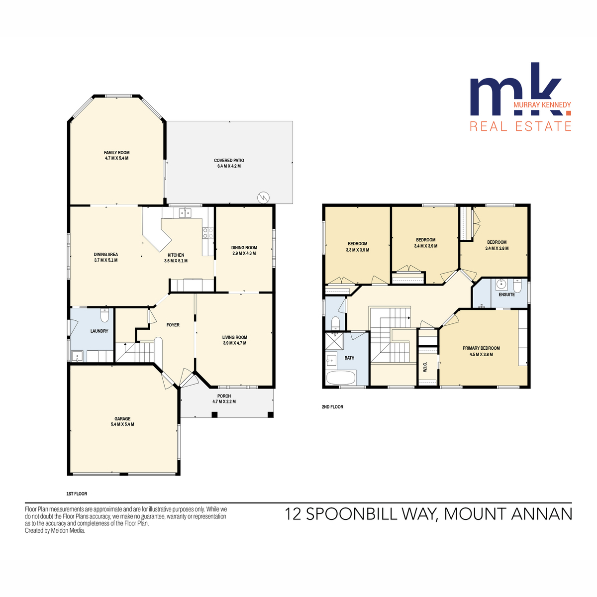 4-bedroom house at 12 SPOONBILL WAY, Mount Annan NSW 2567, Camden, New South Wales