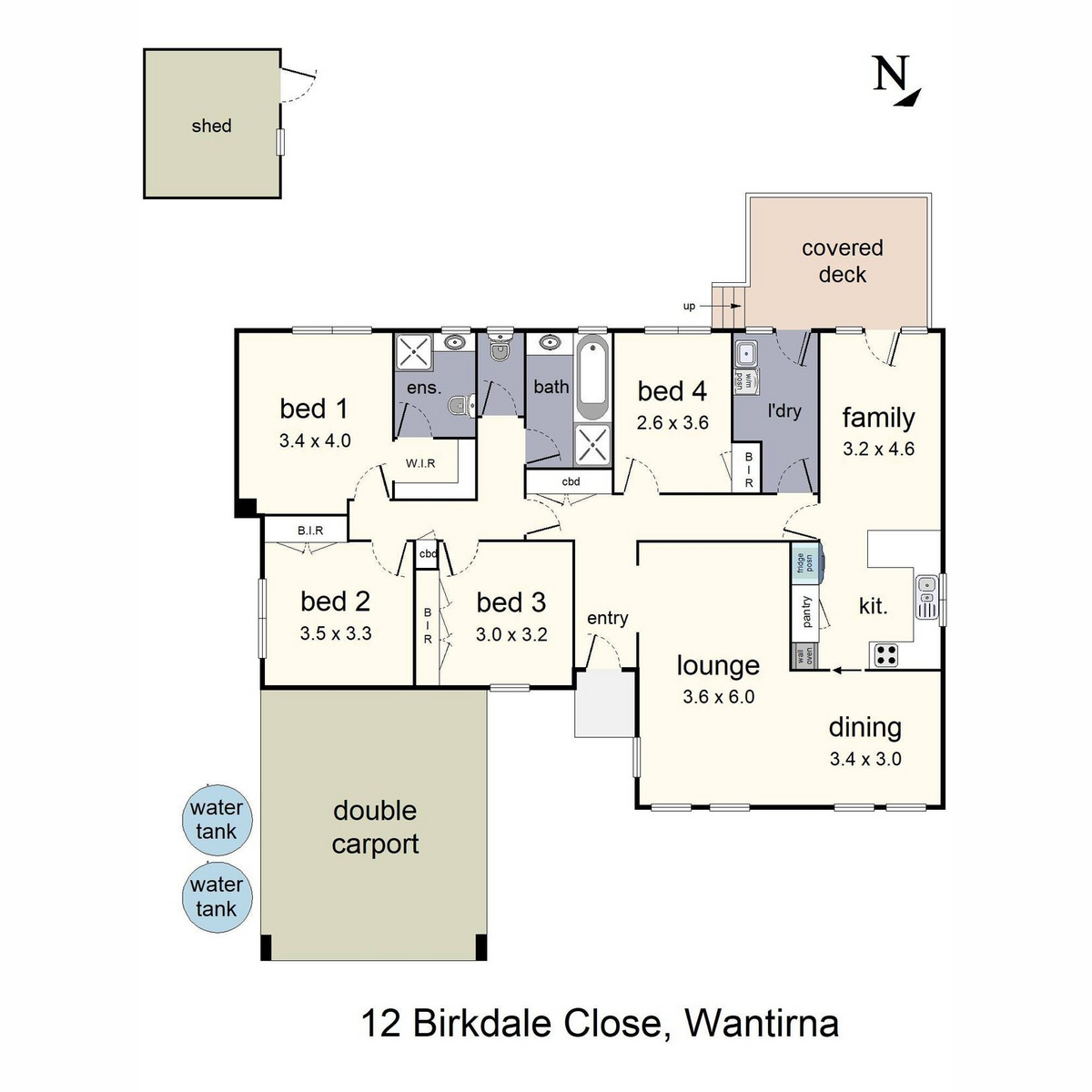 4-bedroom house at 12 Birkdale Close, Wantirna, VIC 3152, Knox, Victoria