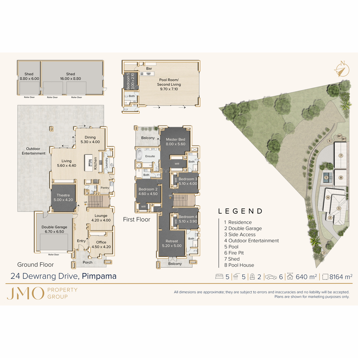 5-bedroom house at 24 DEWRANG DRIVE, Pimpama QLD 4209, Gold Coast, Queensland