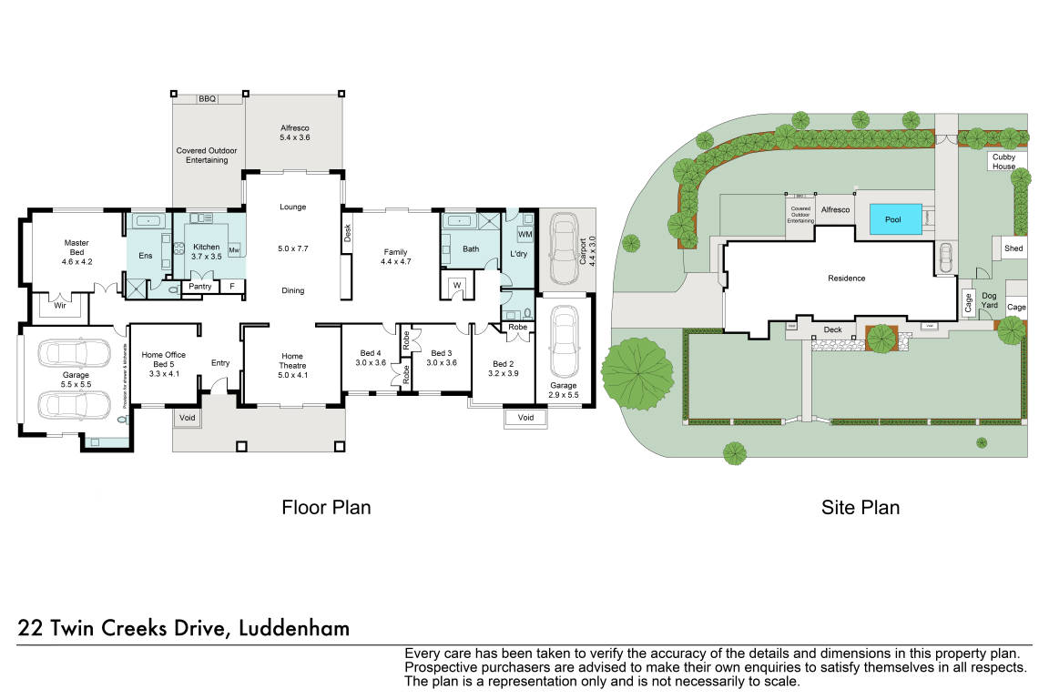 5-bedroom house at 22 Twin Creeks Drive, Luddenham, NSW 2745, Liverpool, New South Wales