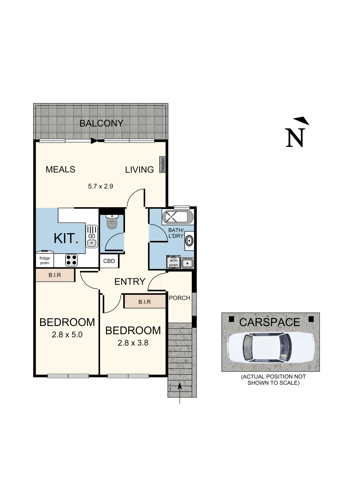 2-bedroom unit at 12 62-64 HAMILTON ROAD, BAYSWATER NORTH VIC 3153, Maroondah, Victoria