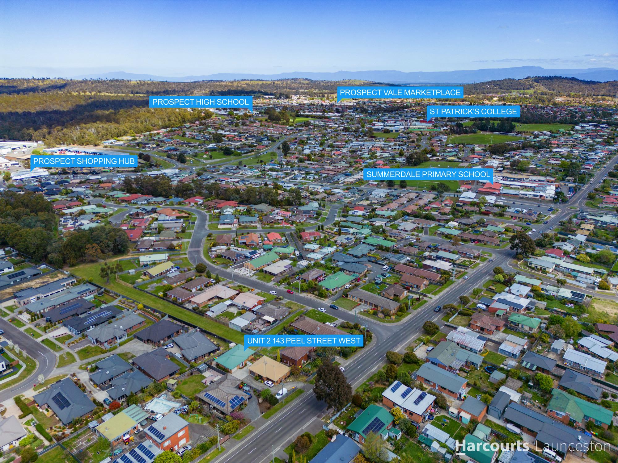 2-bedroom unit at 2/143 Peel Street West, Summerhill, TAS 7250, Launceston, Tasmania