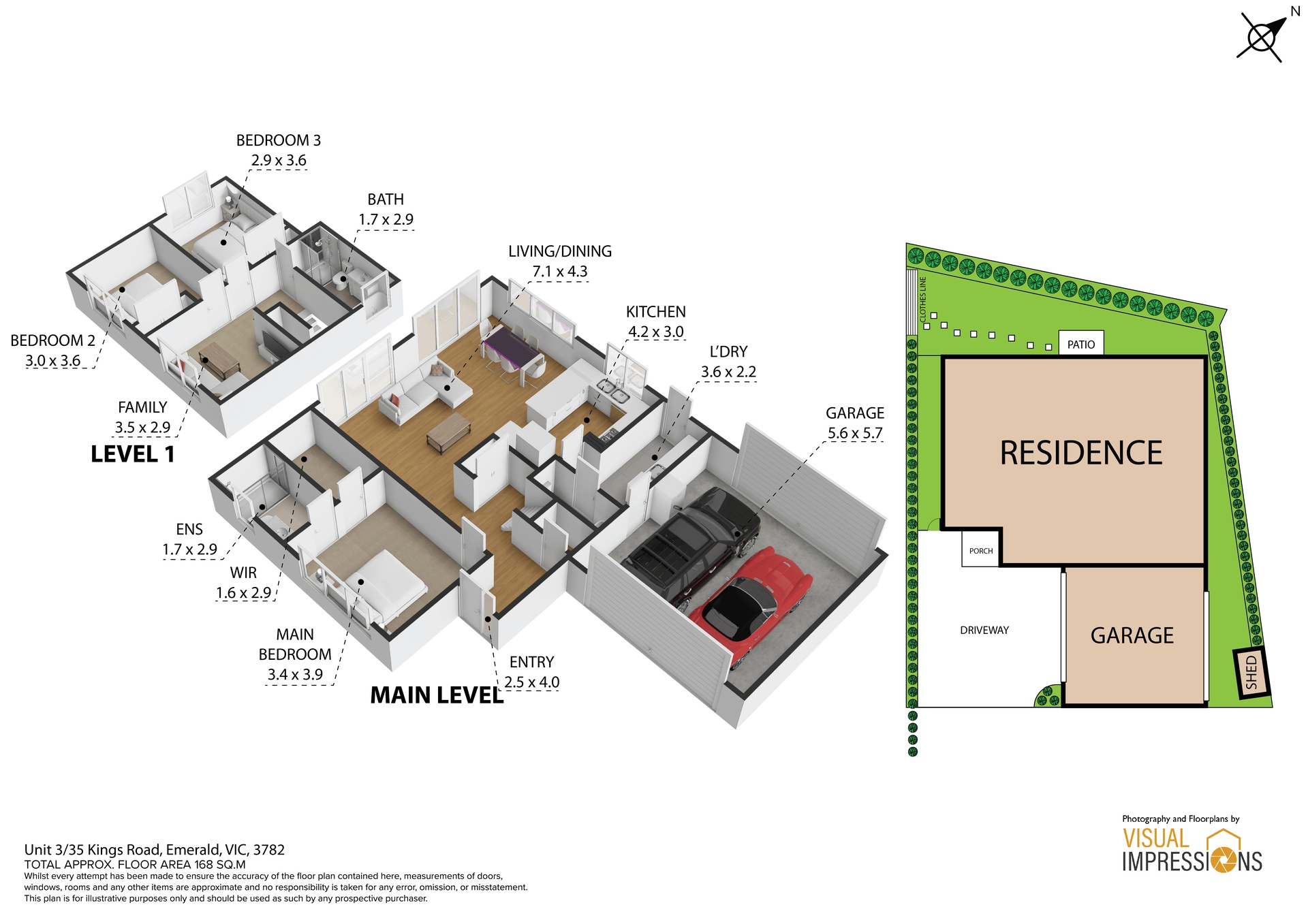 3-bedroom unit at 3/35 Kings Road, Emerald, VIC 3782, Cardinia, Victoria