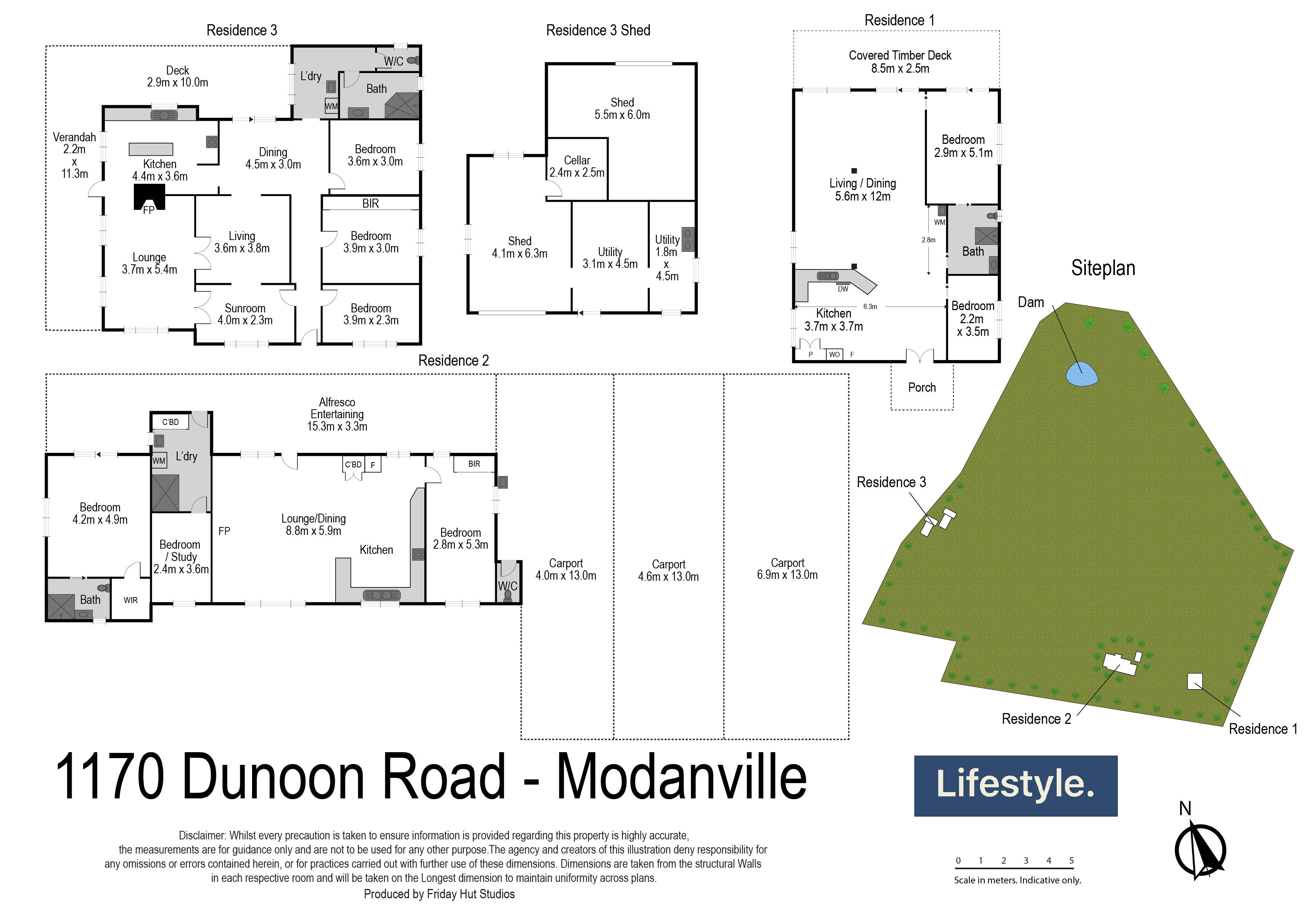 8-bedroom house at 1170 DUNOON ROAD, Modanville NSW 2480, Lismore, New South Wales