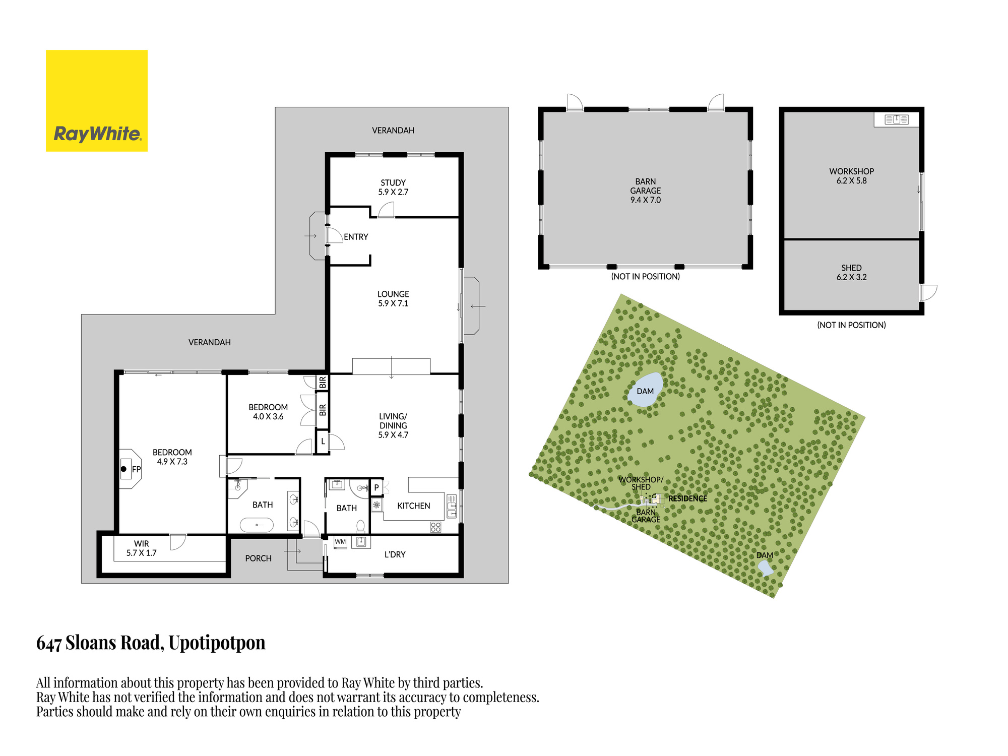 3-bedroom house at LIMELIGHT 647 SLOANS ROAD, UPOTIPOTPON VIC 3669, Strathbogie, Victoria