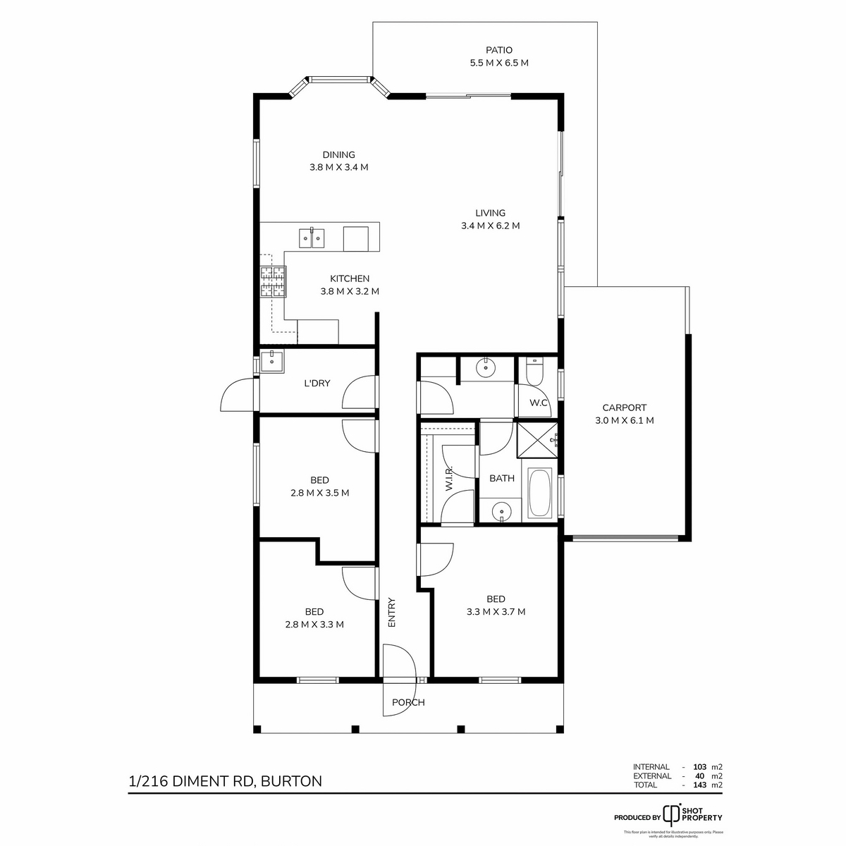 3-bedroom house at 1 216 DIMENT ROAD, BURTON SA 5110, Salisbury, South Australia