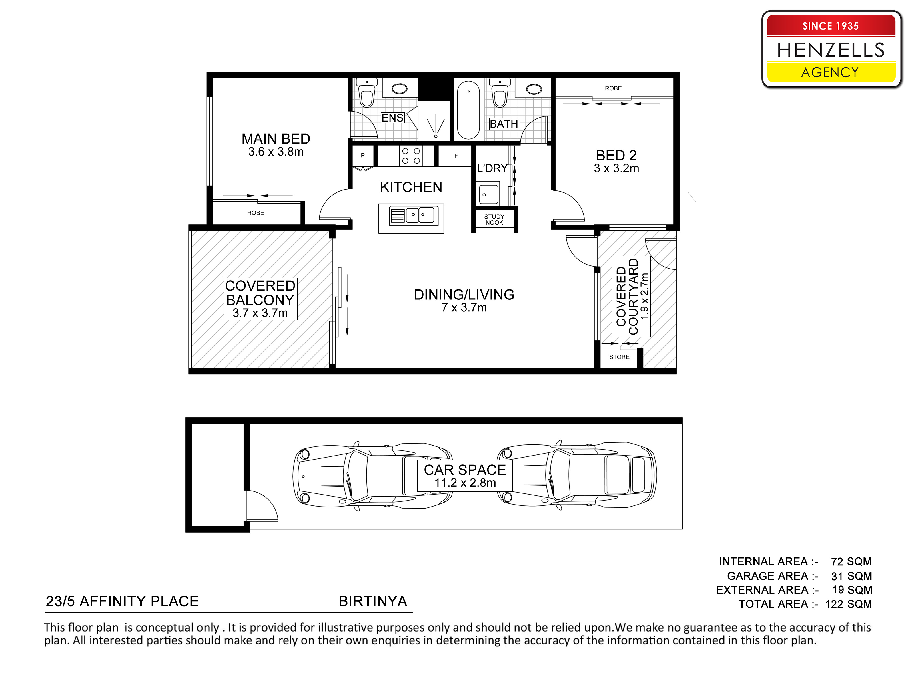 2-bedroom unit at 23/5 Affinity Place, Birtinya, QLD 4575, Sunshine Coast, Queensland