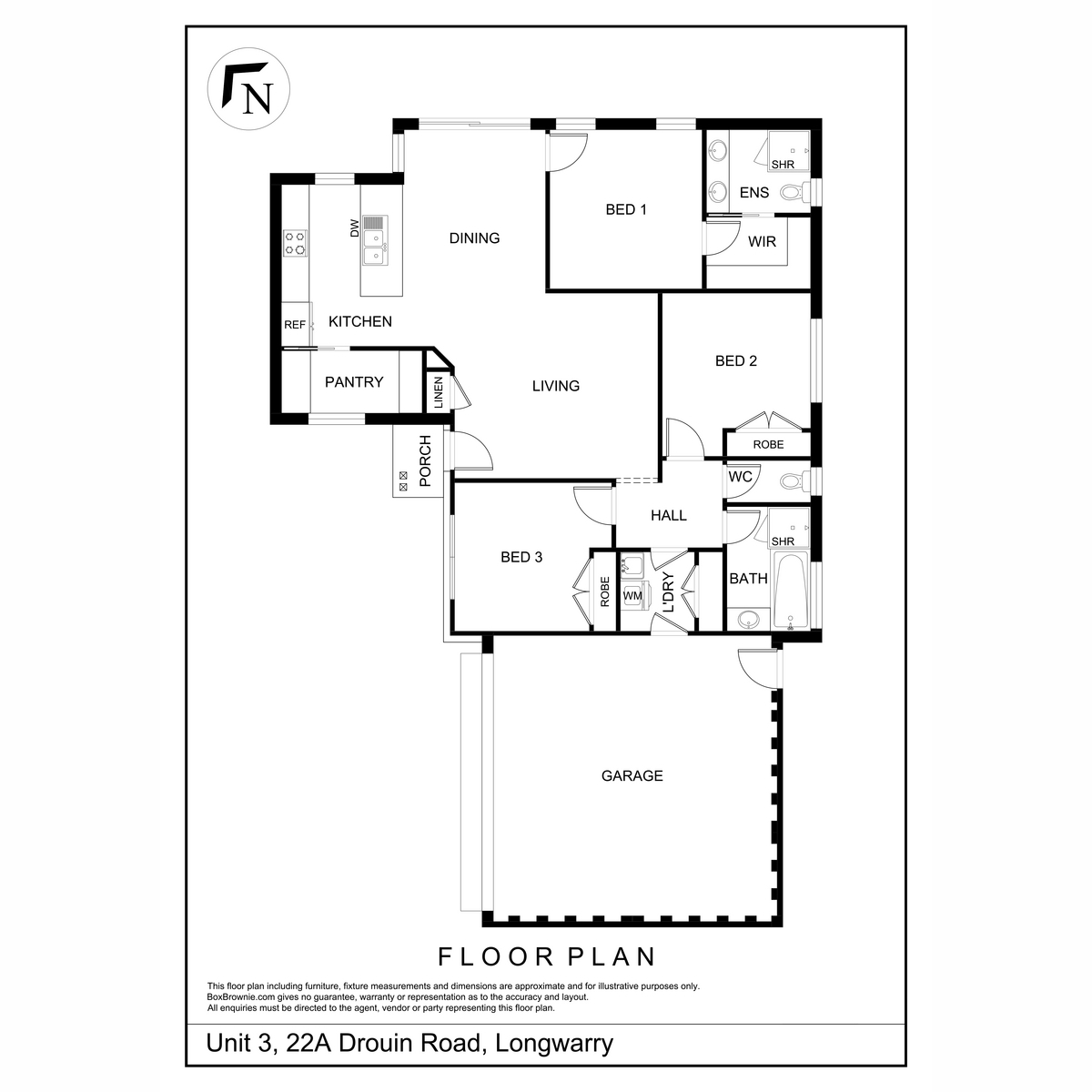 3-bedroom unit at 3/22A Drouin Road, Longwarry, VIC 3816, Baw Baw, Victoria