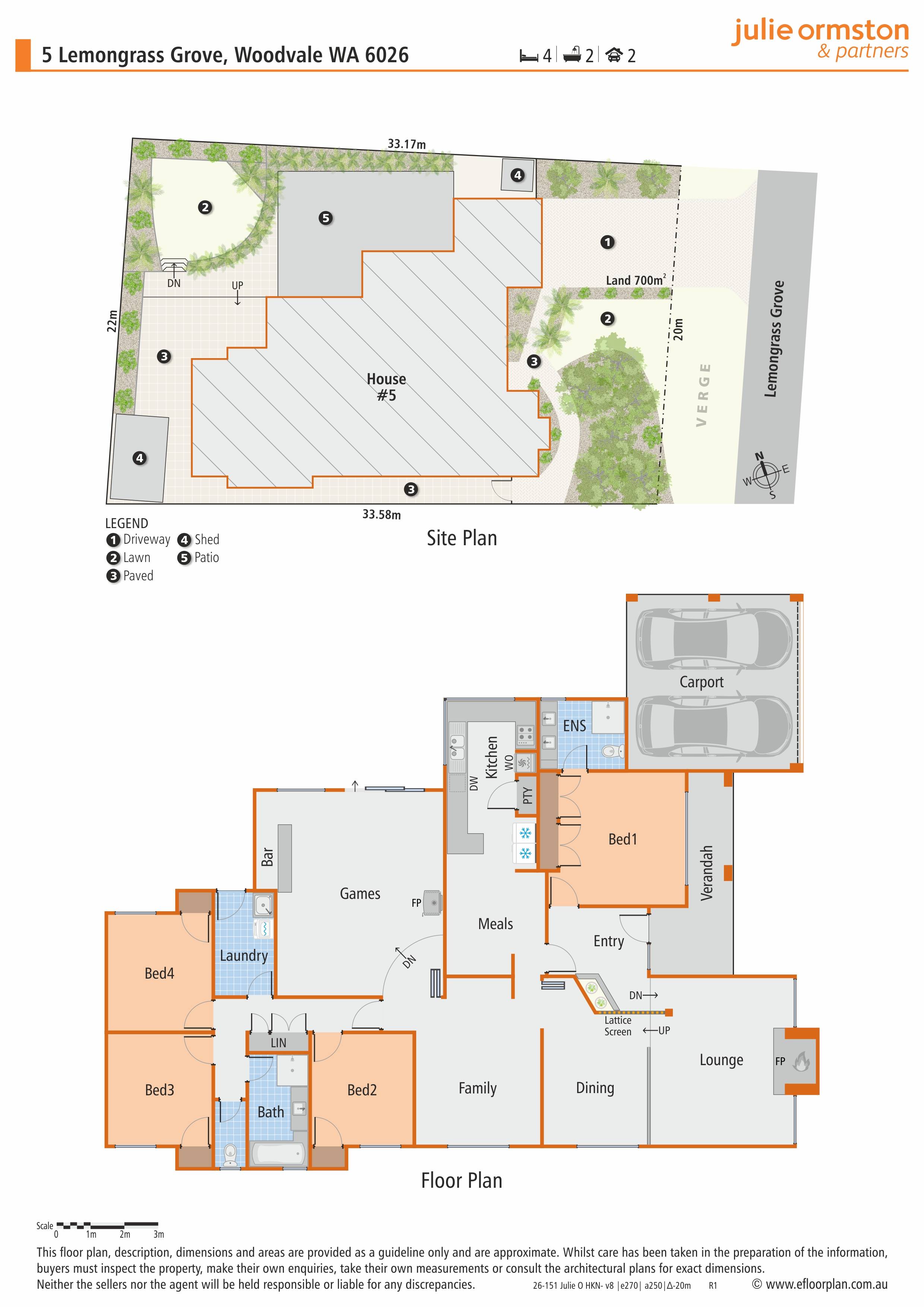 4-bedroom house at 5 Lemongrass Grove, Woodvale, WA 6026, Joondalup, Western Australia