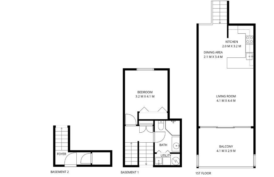 1-bedroom unit at 23/45 Blackall Street, Barton, ACT 2600, Unincorporated Act, Australian Capital Territory