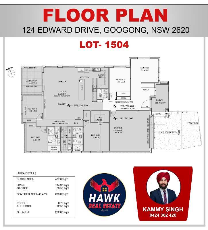 4-bedroom house at 124 EDWARD DRIVE, Googong NSW 2620, Queanbeyan-Palerang, New South Wales