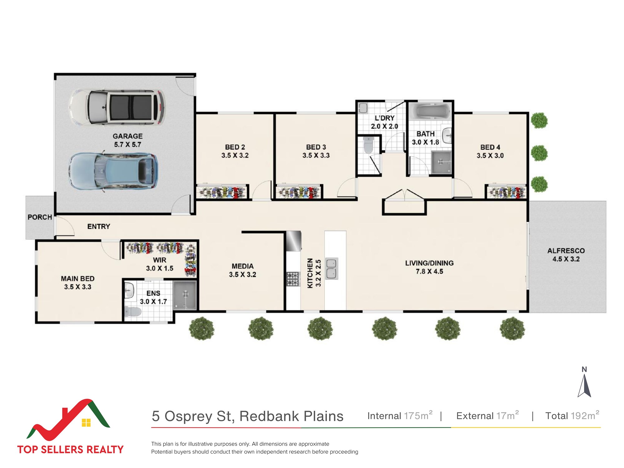 4-bedroom house at 5 OSPREY STREET, Redbank Plains QLD 4301, Ipswich, Queensland
