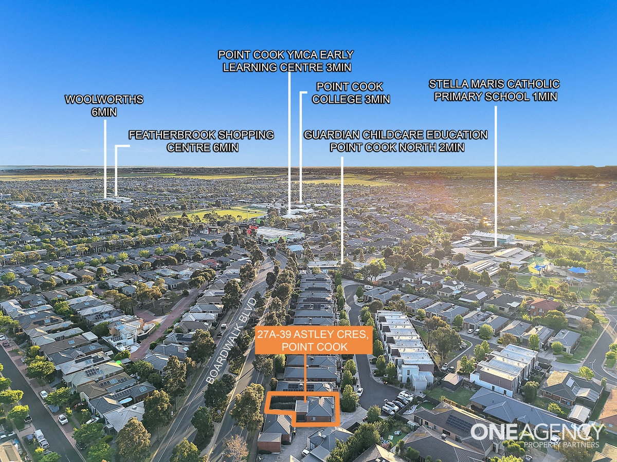 2-bedroom unit at 27A/39 Astley Crescent, Point Cook, VIC 3030, Wyndham, Victoria
