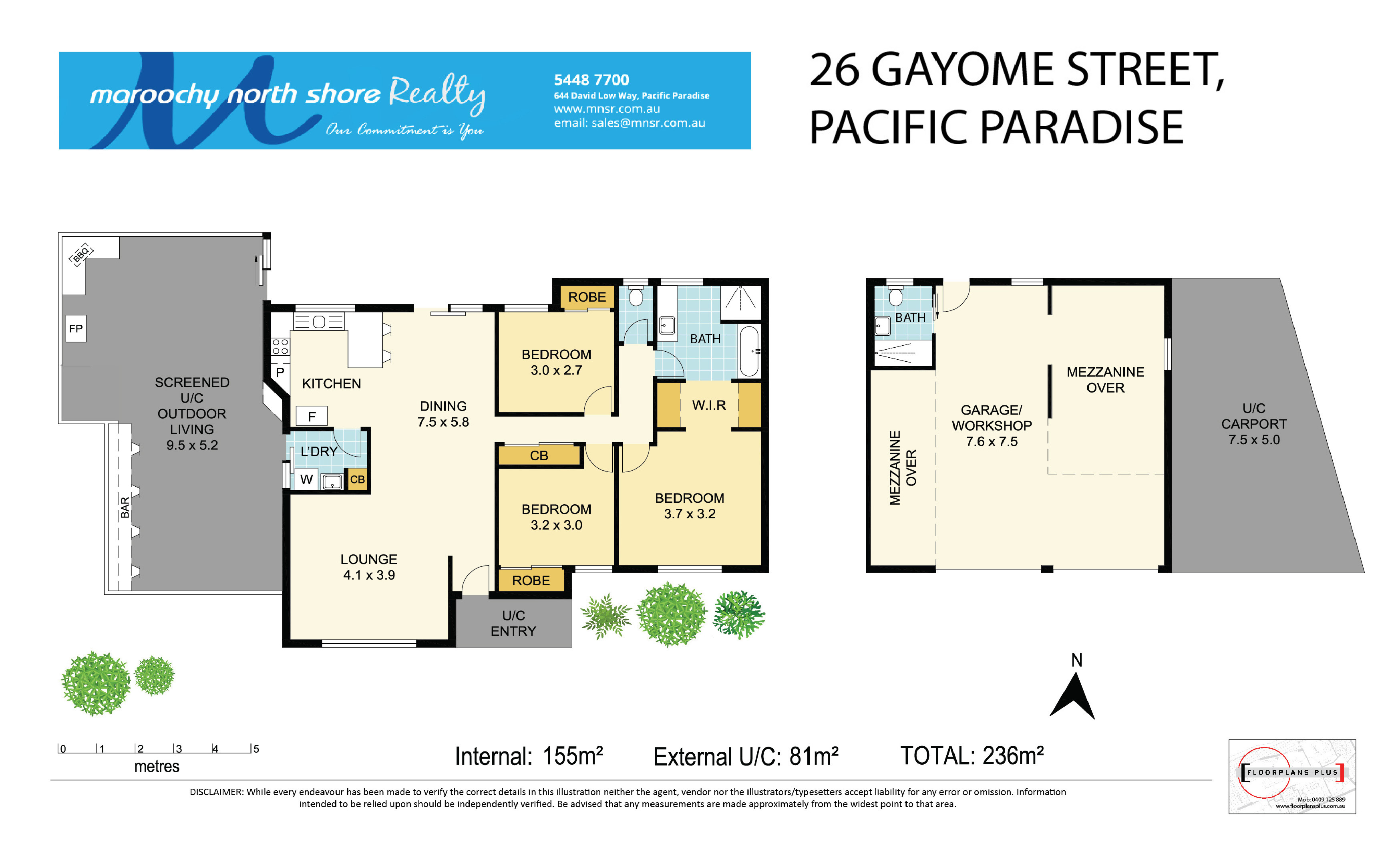 3-bedroom house at 26 GAYOME STREET, Pacific Paradise QLD 4564, Sunshine Coast, Queensland
