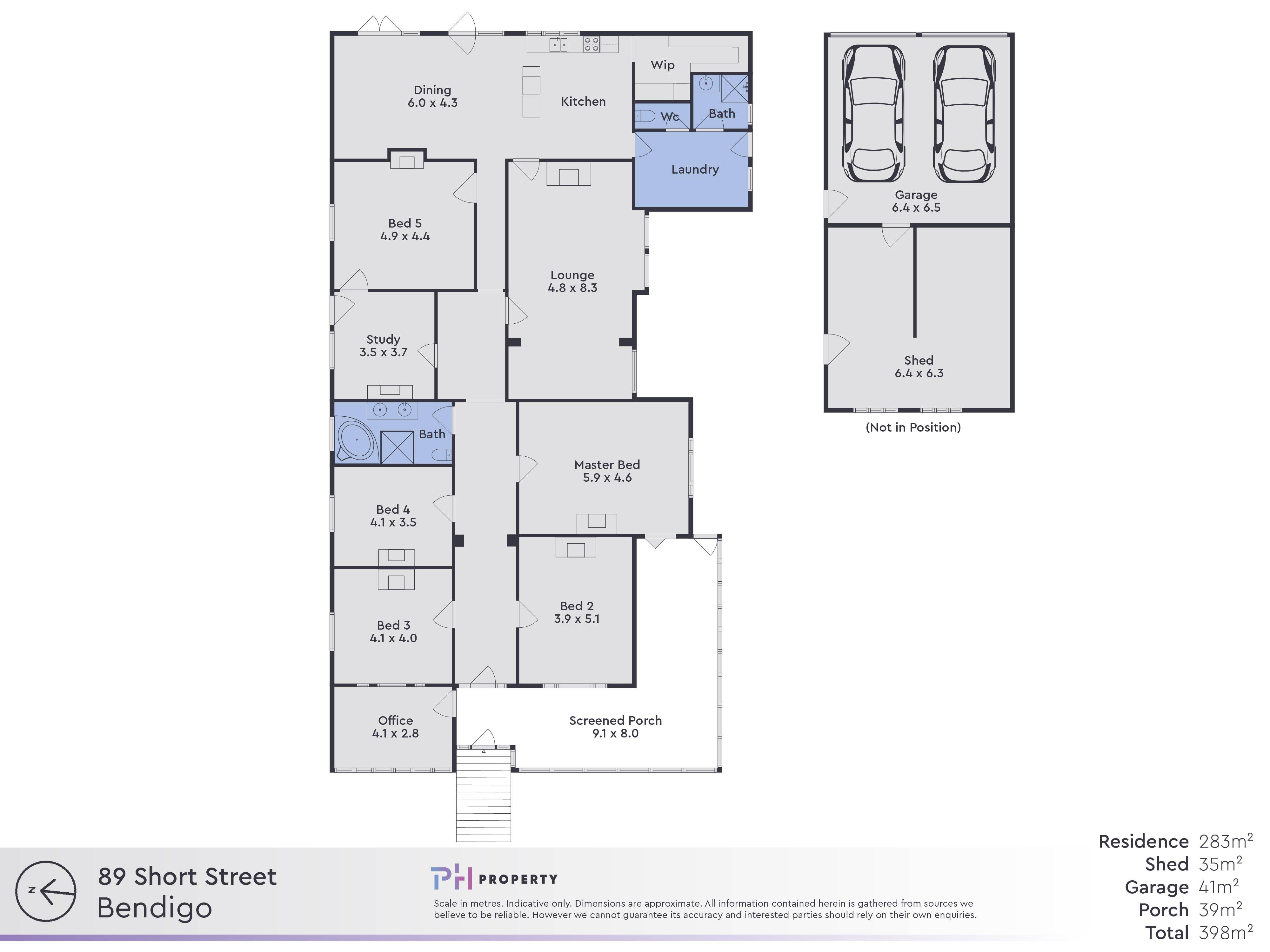 5-bedroom house at 89 SHORT STREET, Bendigo VIC 3550, Greater Bendigo, Victoria