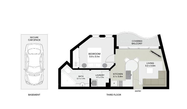 1-bedroom unit at 15/32 River Esplanade, Mooloolaba, QLD 4557, Sunshine Coast, Queensland