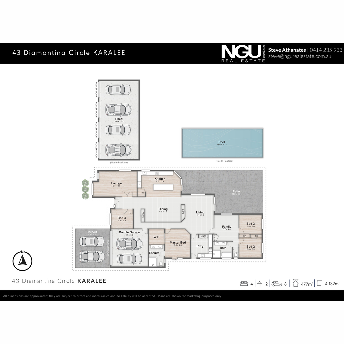 4-bedroom house at 43 Diamantina Circle, Karalee, Qld, 4306, Ipswich, Queensland