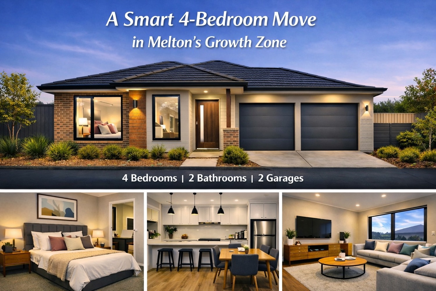 4-bedroom house at 1882 Aspect Street, Melton, Vic, 3337, Melton, Victoria