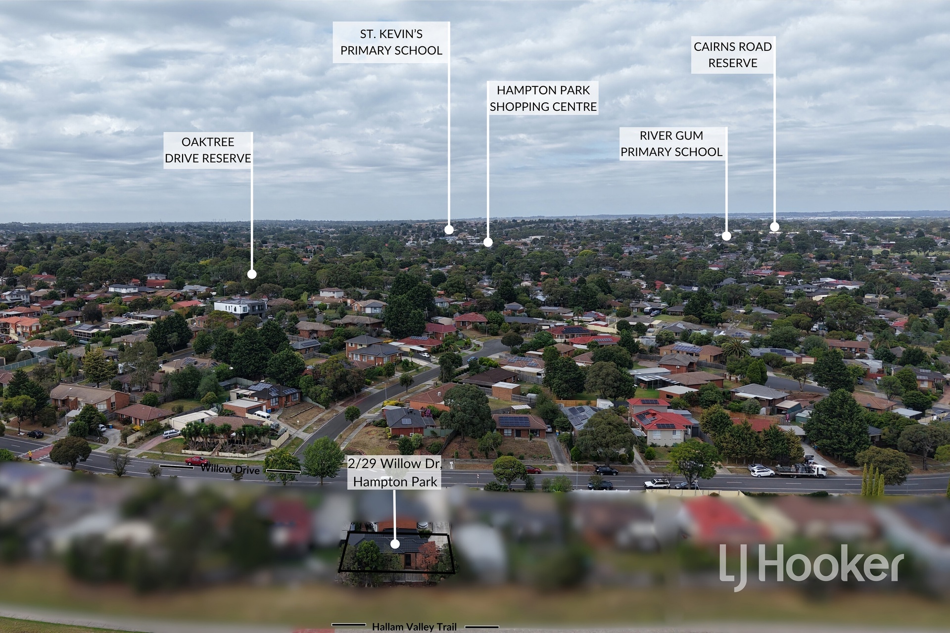 2-bedroom unit at 2 29 WILLOW DRIVE, HAMPTON PARK VIC 3976, Casey, Victoria