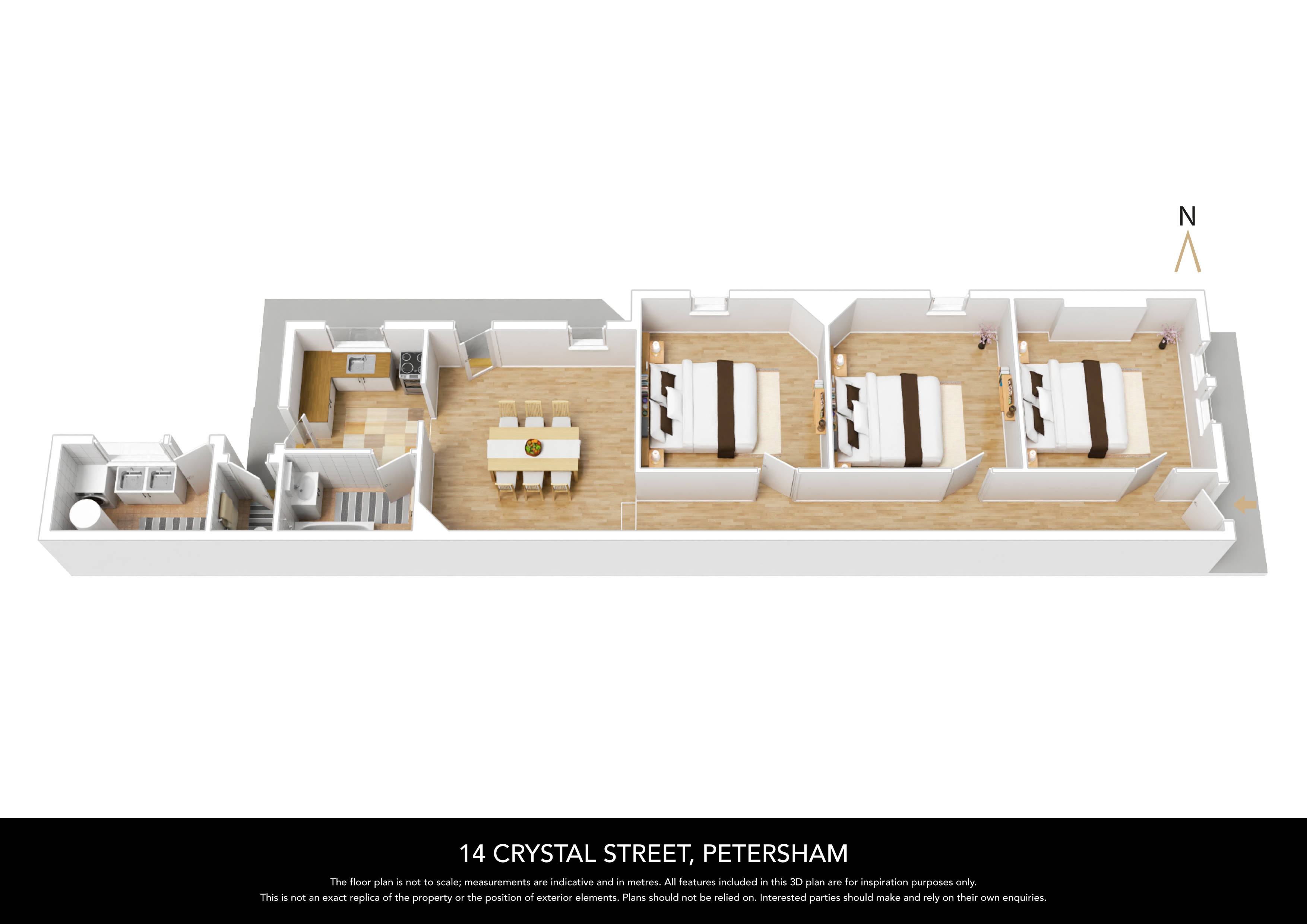 3-bedroom house at 14 Crystal Street, Petersham, NSW 2049, Inner West, New South Wales