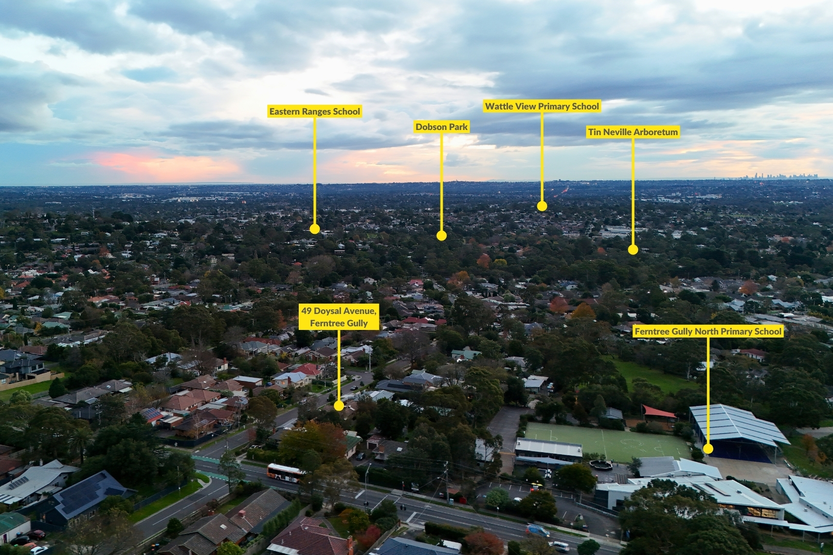 3-bedroom house at 49 DOYSAL AVENUE, Ferntree Gully VIC 3156, Knox, Victoria