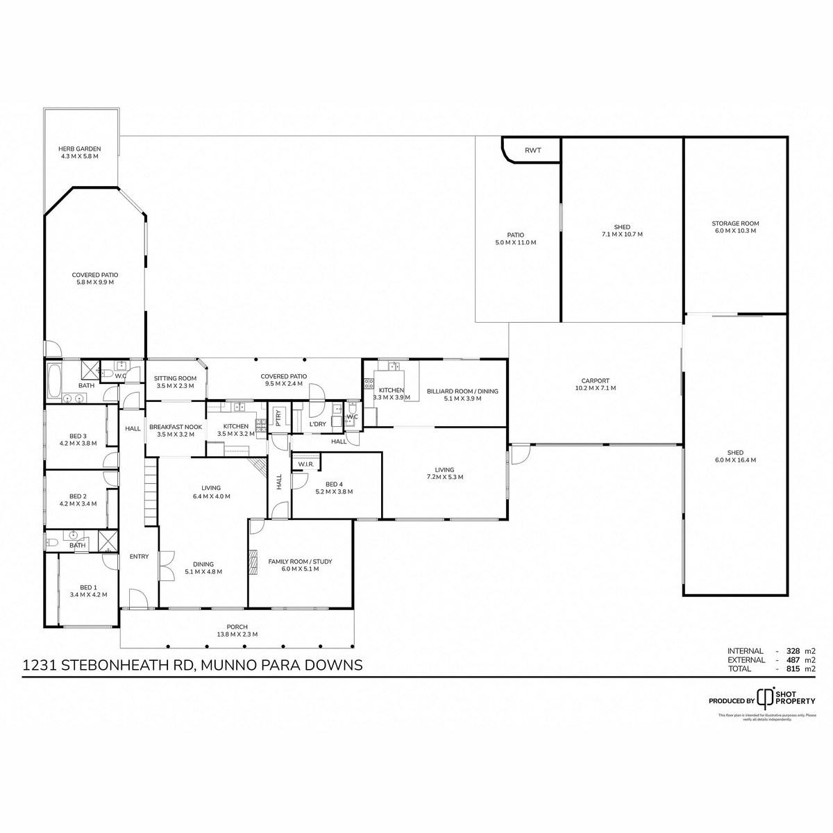 4-bedroom house at 1231 Stebonheath Road, Munno Para Downs, Sa, 5115, Playford, South Australia