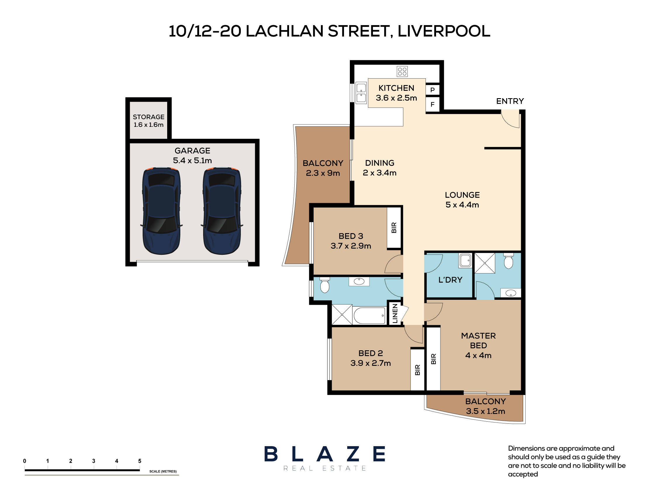 3-bedroom unit at 10/12-20 Lachlan Street, Liverpool, NSW 2170, Liverpool, New South Wales