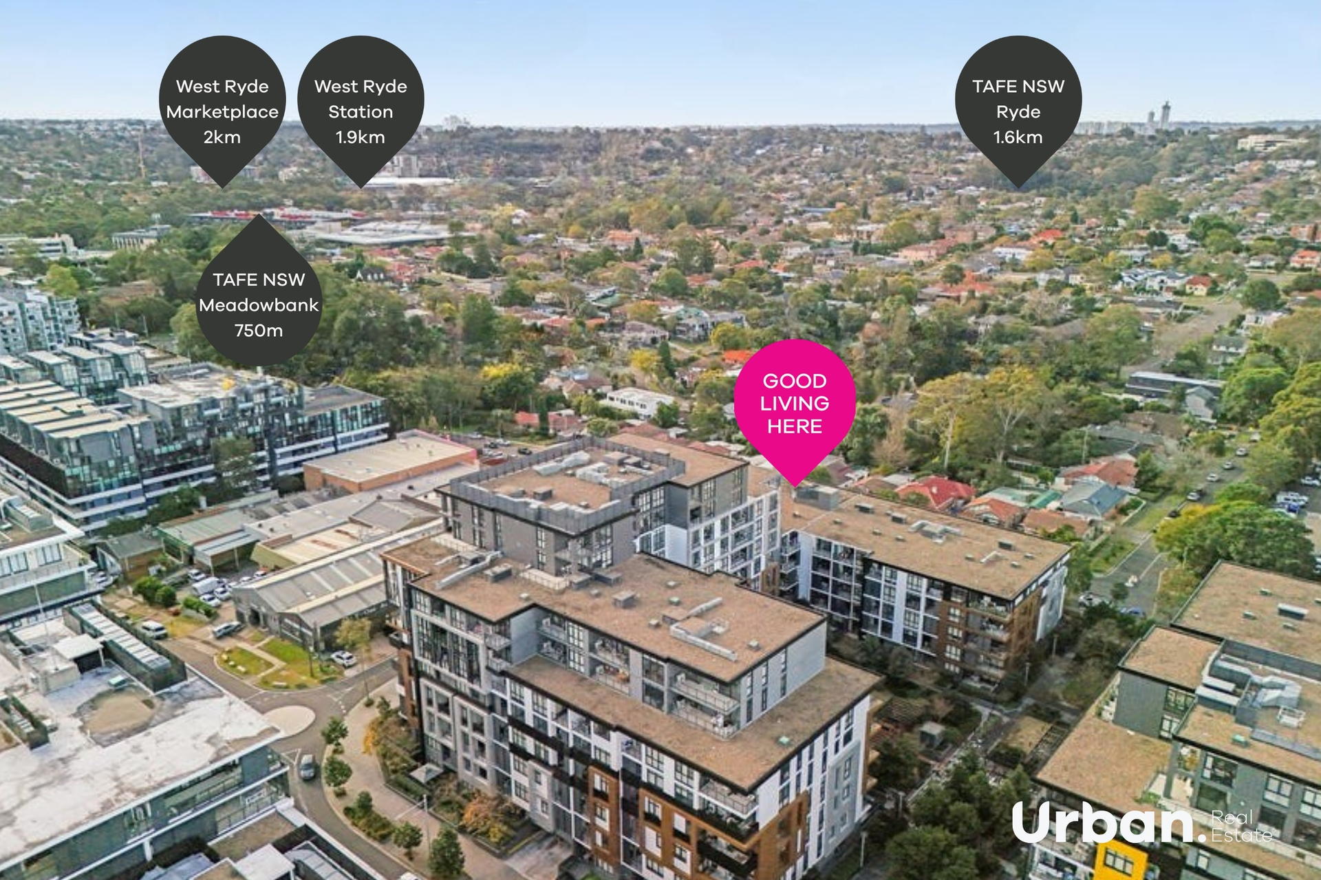 1-bedroom unit at B5206/16 Constitution Road, Ryde, Nsw, 2112, Ryde, New South Wales