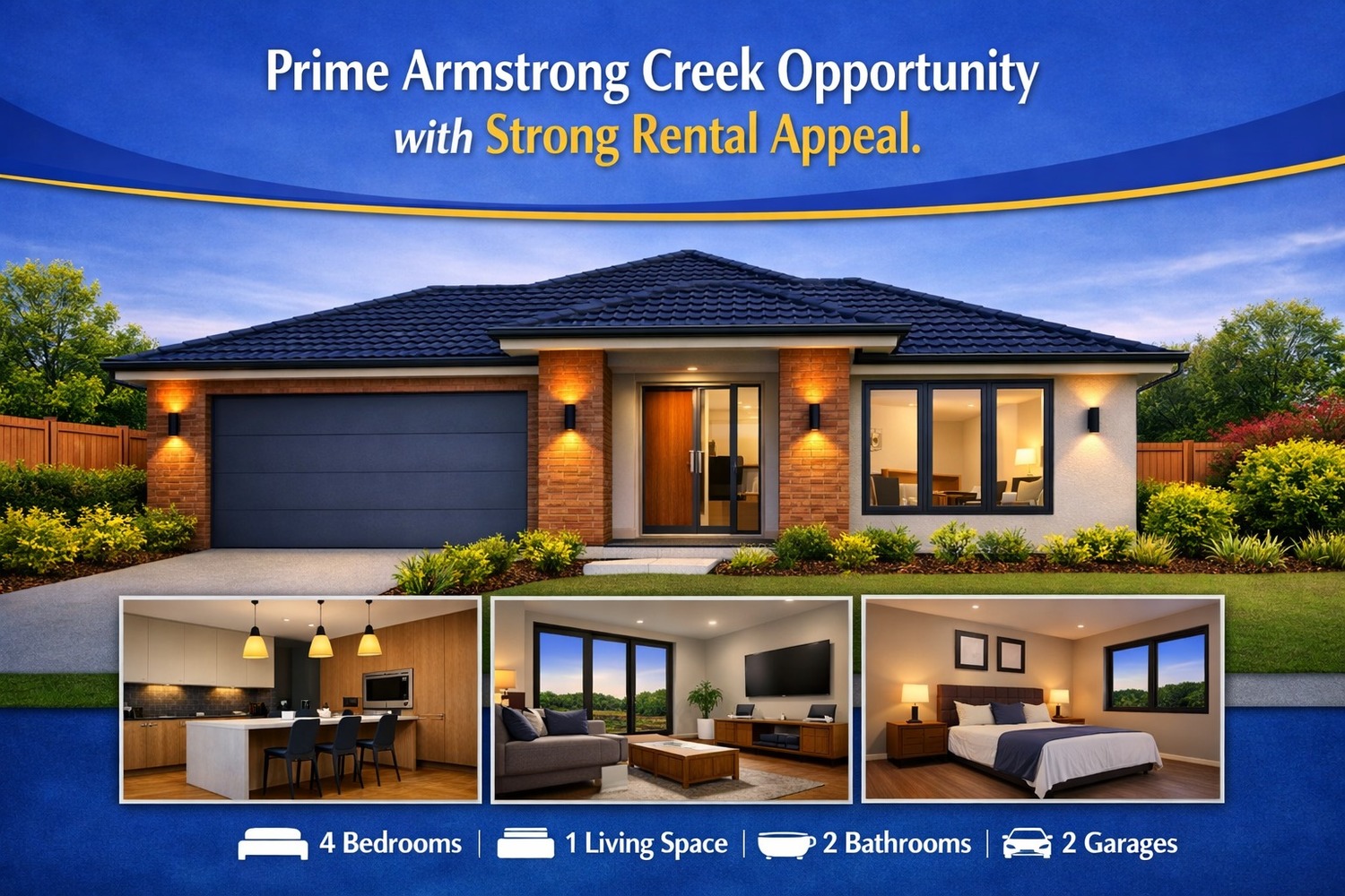 4-bedroom house at 11930 Simpson Circuit, Armstrong Creek, Vic, 3217, Greater Geelong, Victoria